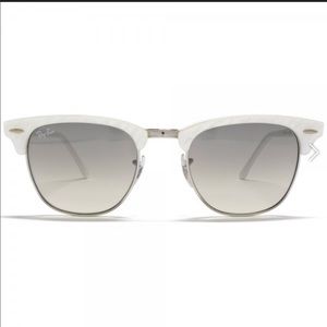 clubmaster sunglasses white